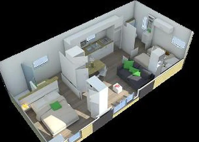 Mobil Prestige Avec Terrasse A - Api-1-52-159 Camping *